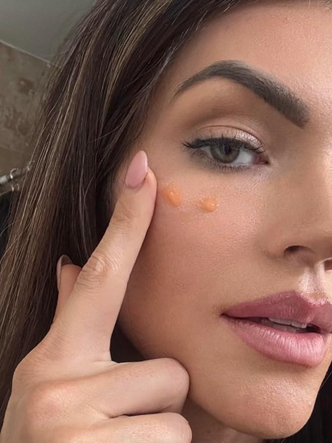 GLO24K Instant Wrinkle Filler for Face, XL Lifting Cream for Eye and Face, Lift and Tightening Non-Invasive with Hyaluronic Acid, 24k Gold, Peptides and Vitamins for Youthful Appearance, 1.2 fl oz