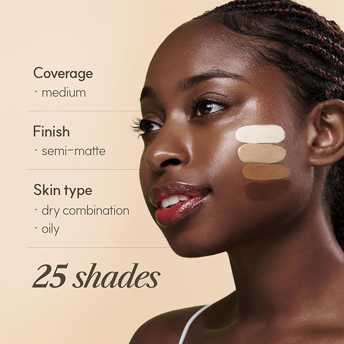 THE FACE SHOP Ink Lasting Liquid Foundation, Full Coverage, 72‑Hour Wear Semi‑Matte Finish, Makeup with Bakuchiol, C120 Neutral Beige, 0.84 Fl. Oz.