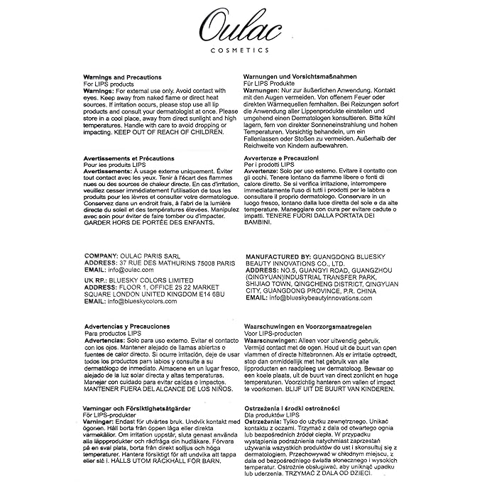 Oulac Color Rich Satin Lipstick - Burgundy Red Full Coverage Lip Color, Creamy Silky-Smooth, Moisturizing, Satin Matte Finish, Infused With Shea Butter, Vegan & Clean Beauty, 4g, SG13 Burgundy