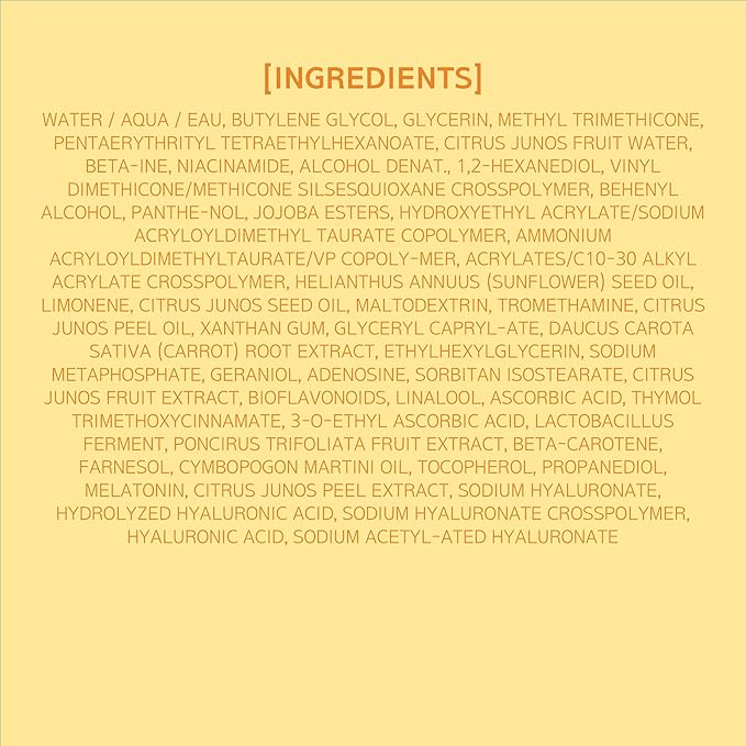 Hanyul Yuja Sleeping Mask | Korean Yuzu Night Cream, Vitamin C for Glow, Radiance, Brightening, Vegan Hydrating Overnight Moisturizer with Hyaluronic Acid, Niacinamide & Antioxidants 2.37 fl. oz.