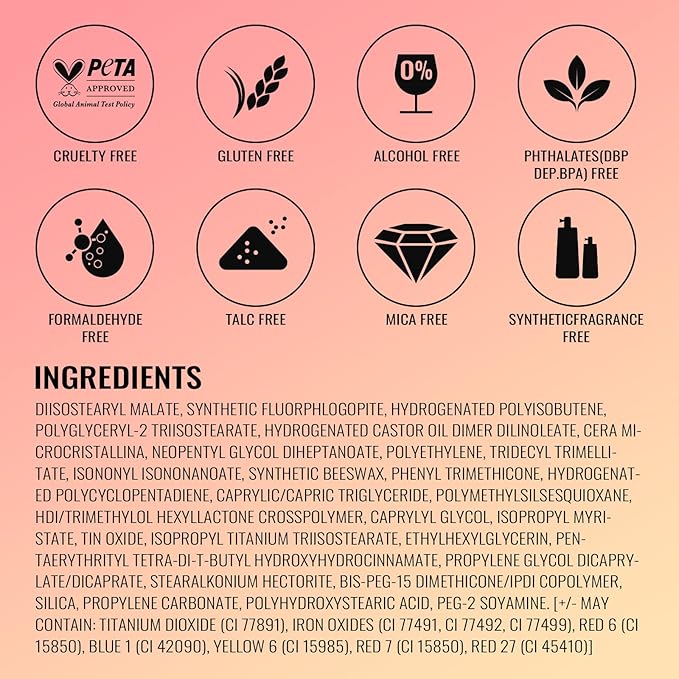 Oulac Purple Lipstick for Women with Metallic 3D Shine Lightweight Hydrating Formula, High Impact Lip Color, Vegan Beauty, Full Coverage Lip Makeup, Christmas Gifts for Women, Sugar Plum (04)