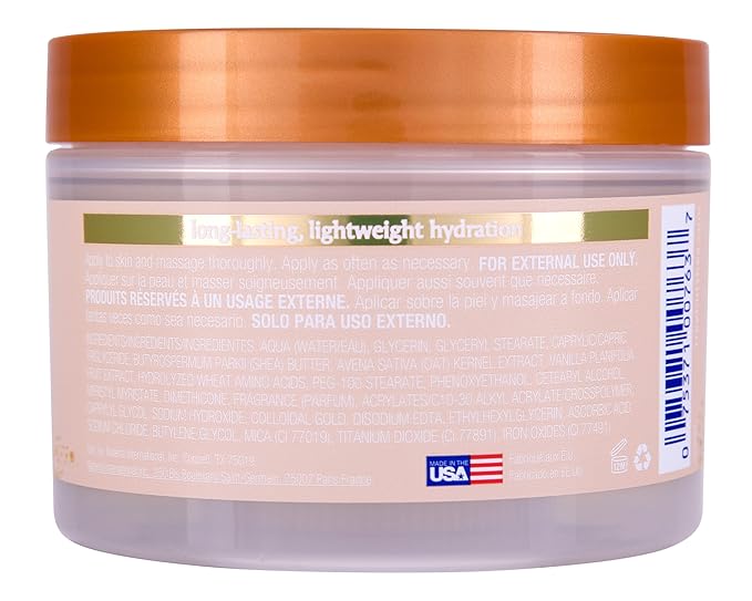 Tree Hut Whipped Shea Body Butter - Vanilla - 8.4 oz - Lightweight, Long-Lasting, Hydrating Moisturizer - Made with Shea Butter