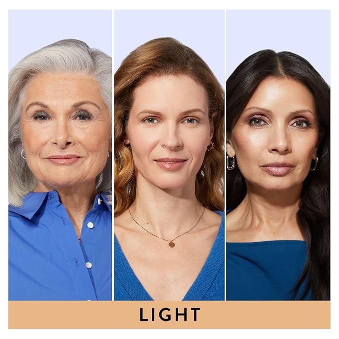 LAURA GELLER NEW YORK Award-Winning Baked Balance-n-Brighten Color Correcting Powder Foundation - Light - Buildable Light to Medium Coverage - Demi-Matte Natural Finish