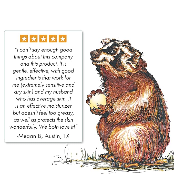 Badger - Unscented Dry Skin Balm, Sensitive Skin Balm, Moisturizing Balm for Dry Cracked Skin, Unscented Balm, Skin Moisturizer Balm, 2 oz (3 Pack)