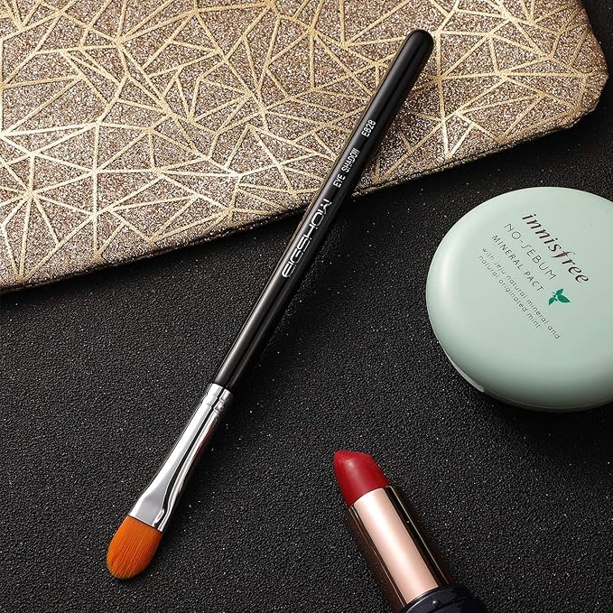 Eye Shadow Primer Applicator Brush for Blending, Concealer, Professional Tools for Applying Cream, Liquid Shadows and Eye Primer Base with Vegan Bristles by EIGSHOW